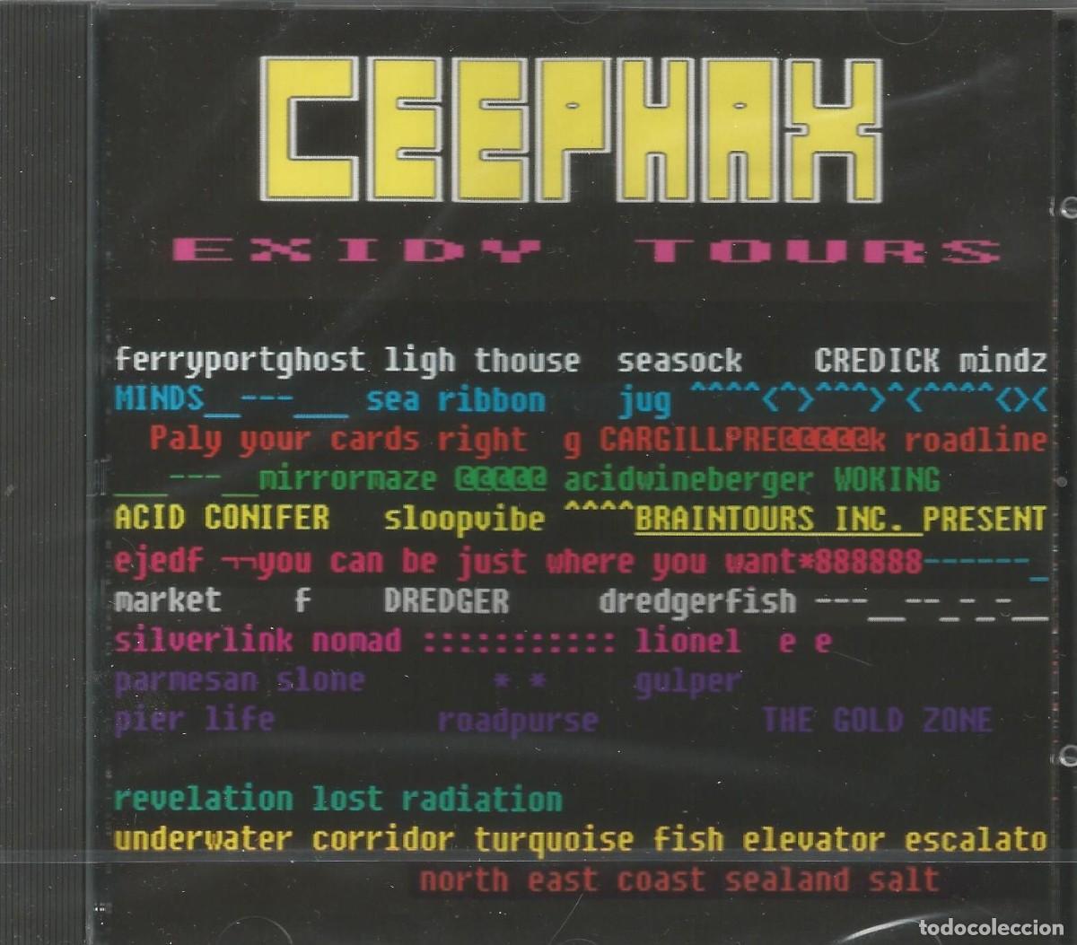 CDs de m&uacute;sica: Ceephax Acid Crew - Exidy Tours (Firstcask Records, 2003) - Acid, IDM, Jungle - Nuevo y precintado