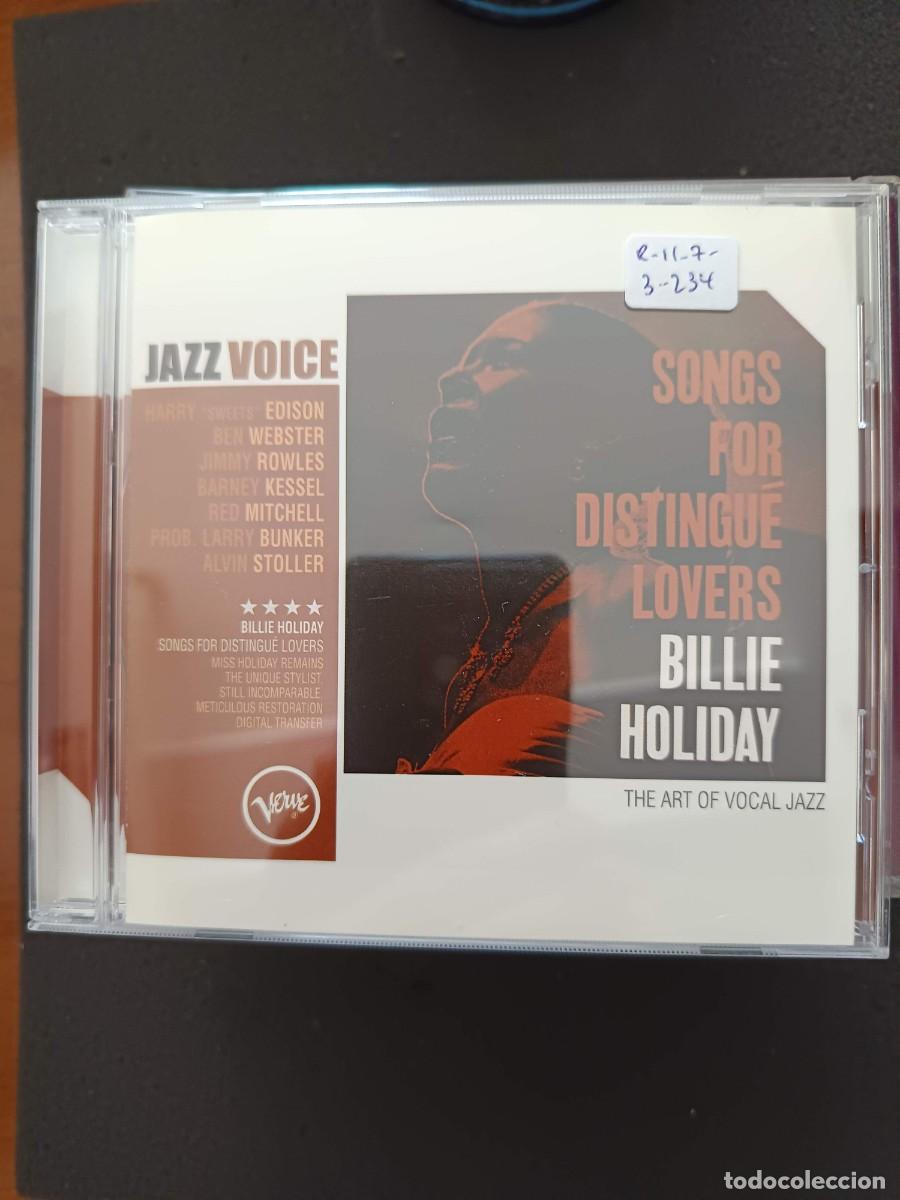 CDs de m&uacute;sica: BILLIE HOLIDAY: SONGS FOR DISTINGU&Eacute; LOVERS (JAZZ VOICE)