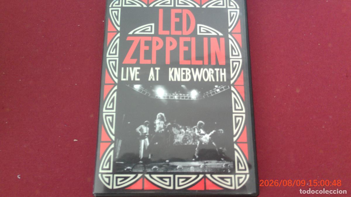 CDs de m&uacute;sica: LED ZEPPELIN - LIVE AT KNEBWORTH DVD