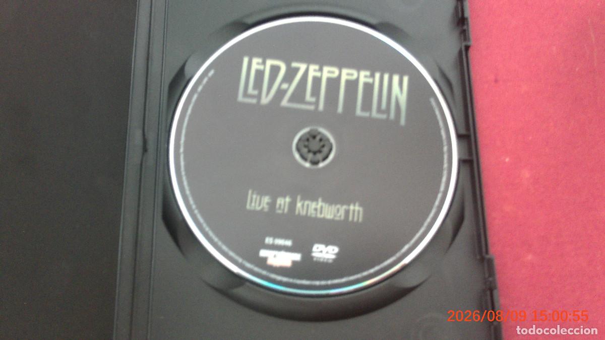 CDs de m&uacute;sica: LED ZEPPELIN - LIVE AT KNEBWORTH DVD - Foto 2