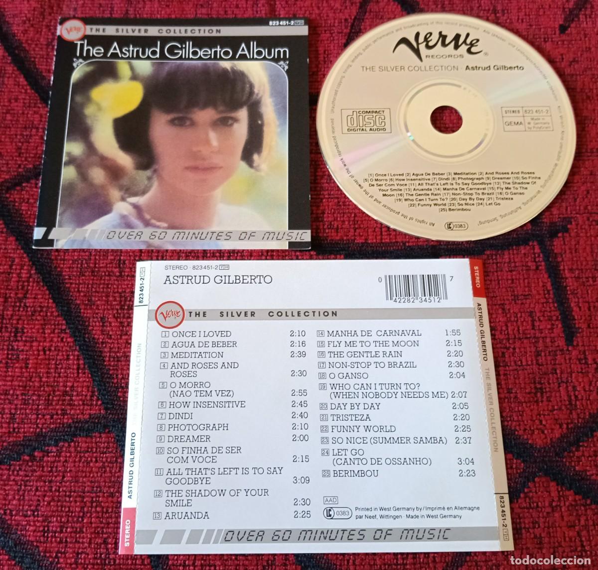 CDs de m&uacute;sica: ASTRUD GILBERTO ** The Silver Collection ** CD ALEMANIA