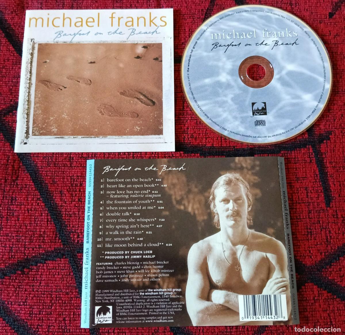 CDs de m&uacute;sica: MICHAEL FRANKS ** Barefoot On The Beach ** CD 1999 USA