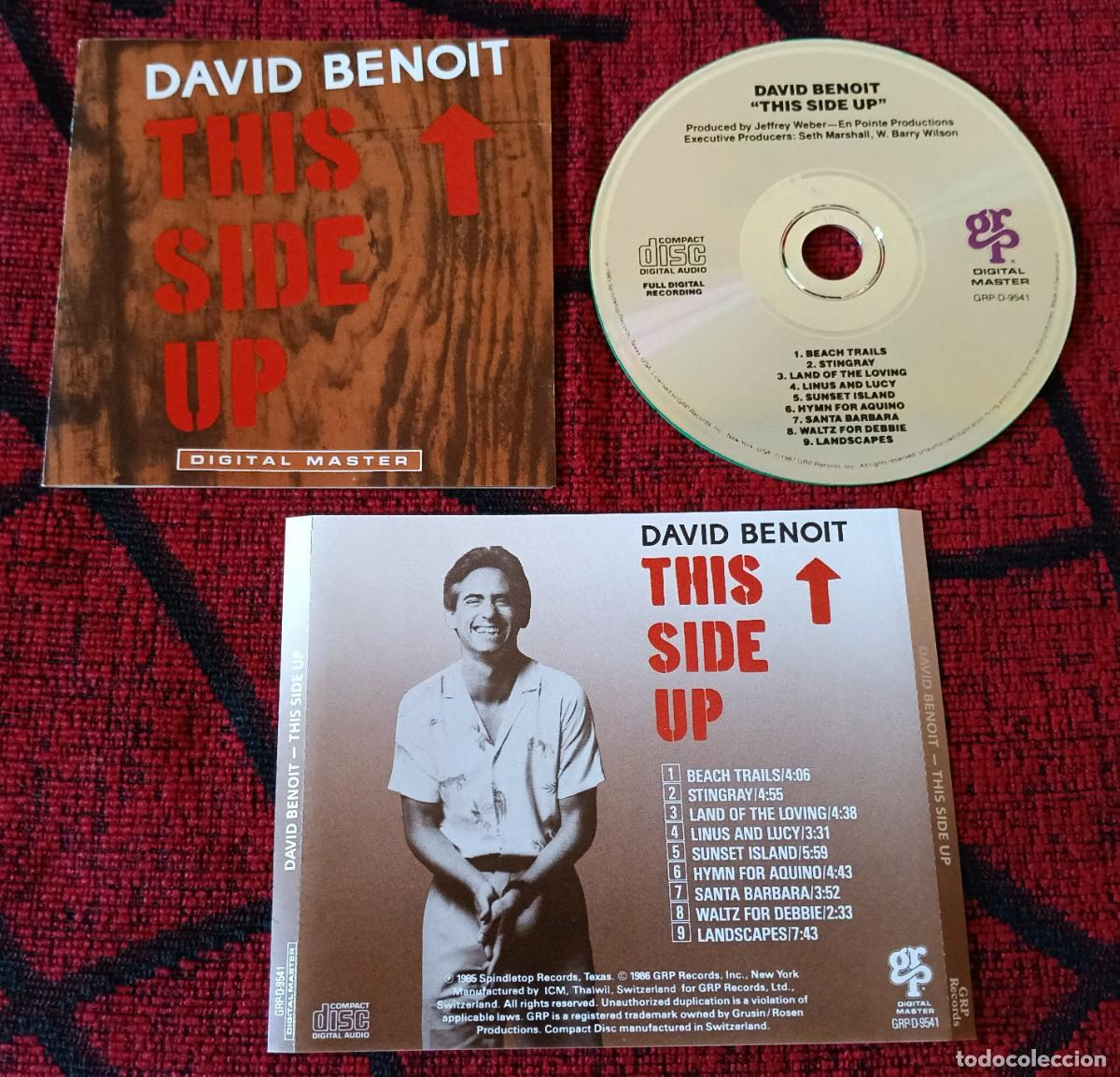 CDs de m&uacute;sica: DAVID BENOIT ** This Side Up ** CD SUIZA 1987