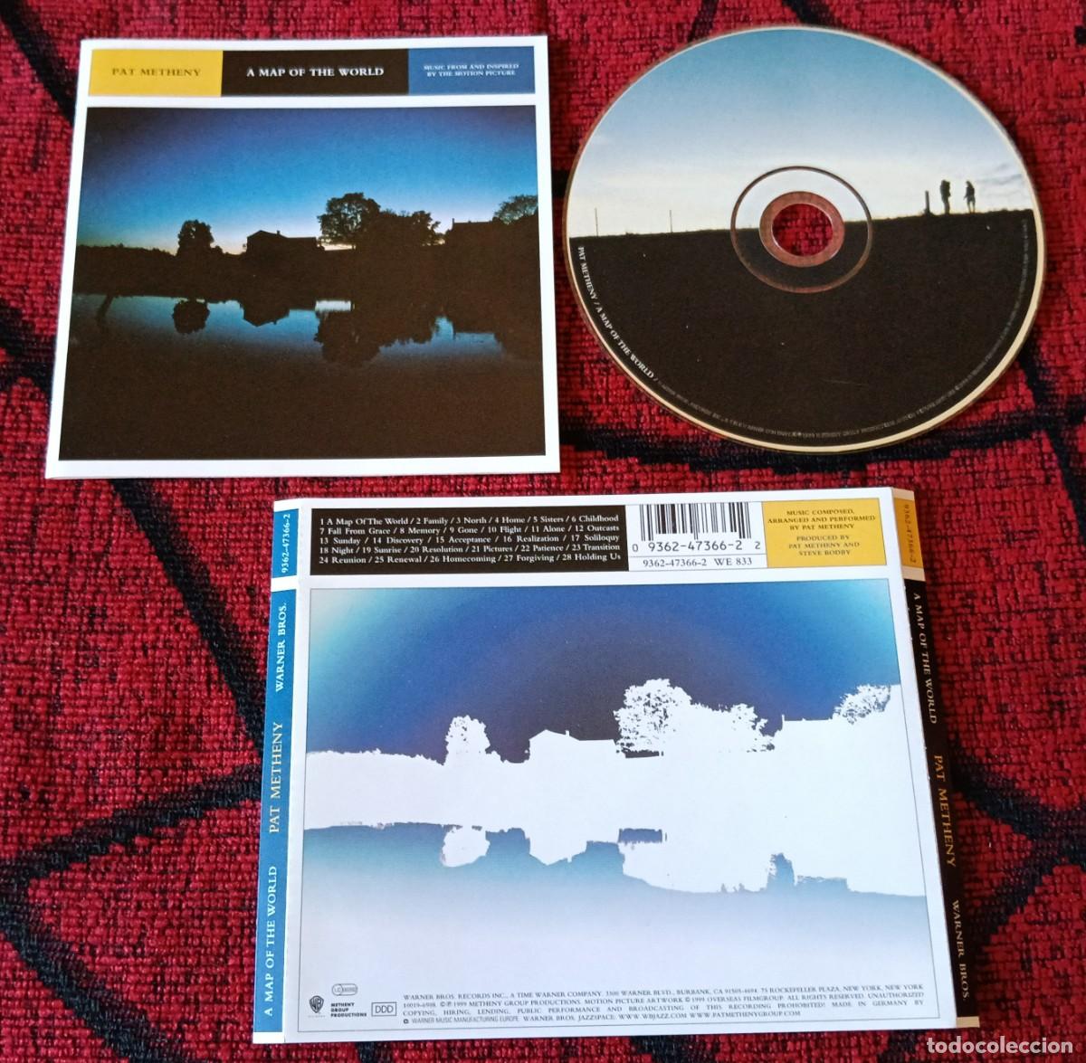 CDs de m&uacute;sica: PAT METHENY ** A Map Of The World ** CD ALEMANIA 1999