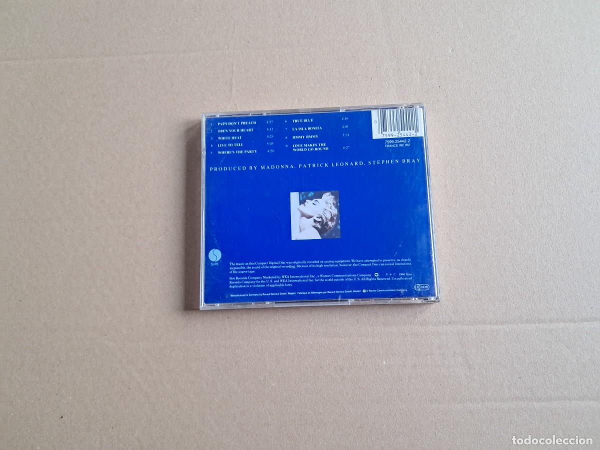 CDs de m&uacute;sica: MADONNA - TRUE BLUE CD - Foto 3