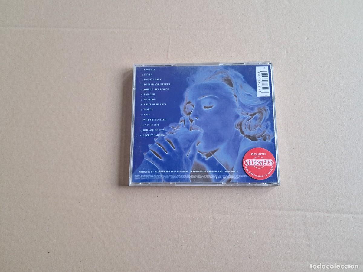 CDs de m&uacute;sica: MADONNA - EROTICA CD - Foto 3