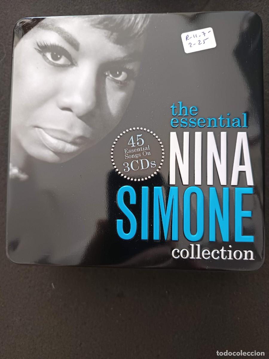 CDs de m&uacute;sica: CAJA MET&Aacute;LICA 3 CD. THE ESSENTIAL NINA SIMONE COLLECTION. 45 ESSENTIAL SONGS ON 3 CDS