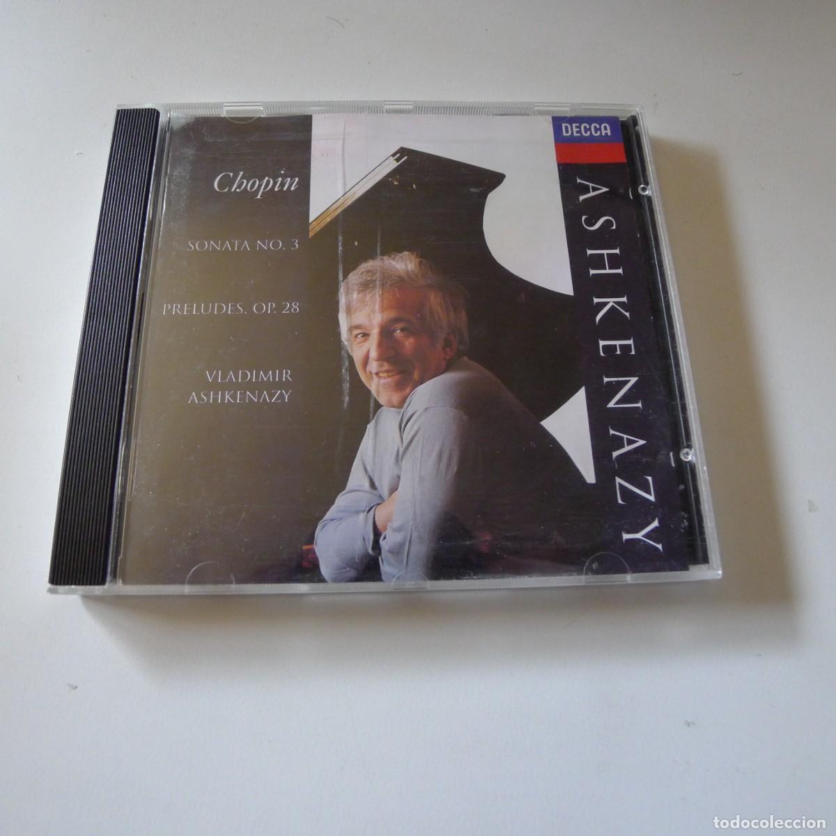 CDs de m&uacute;sica: Chopin , Vladimir Ashkenazy &ndash; Sonata No. 3, Preludes, Op. 28 CD