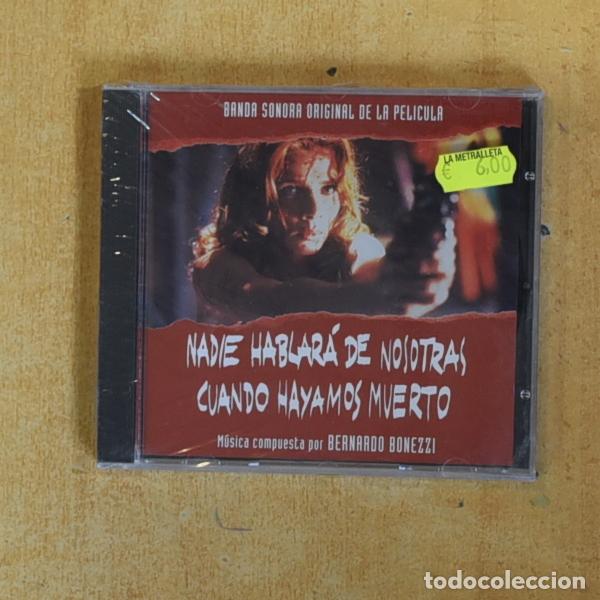 CDs de m&uacute;sica: BERNARDO BONEZZI - NADIE HABLARA DE NOSOTRAS CUANDO HAYAMOS MUERTO - CD