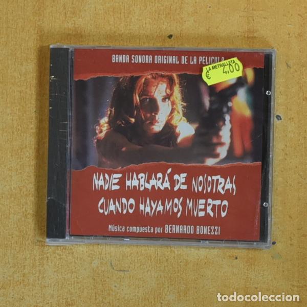 CDs de m&uacute;sica: BERNARDO BONEZZI - NADIE HABLARA DE NOSOTRAS CUANDO HAYAMOS MUERTO - CD