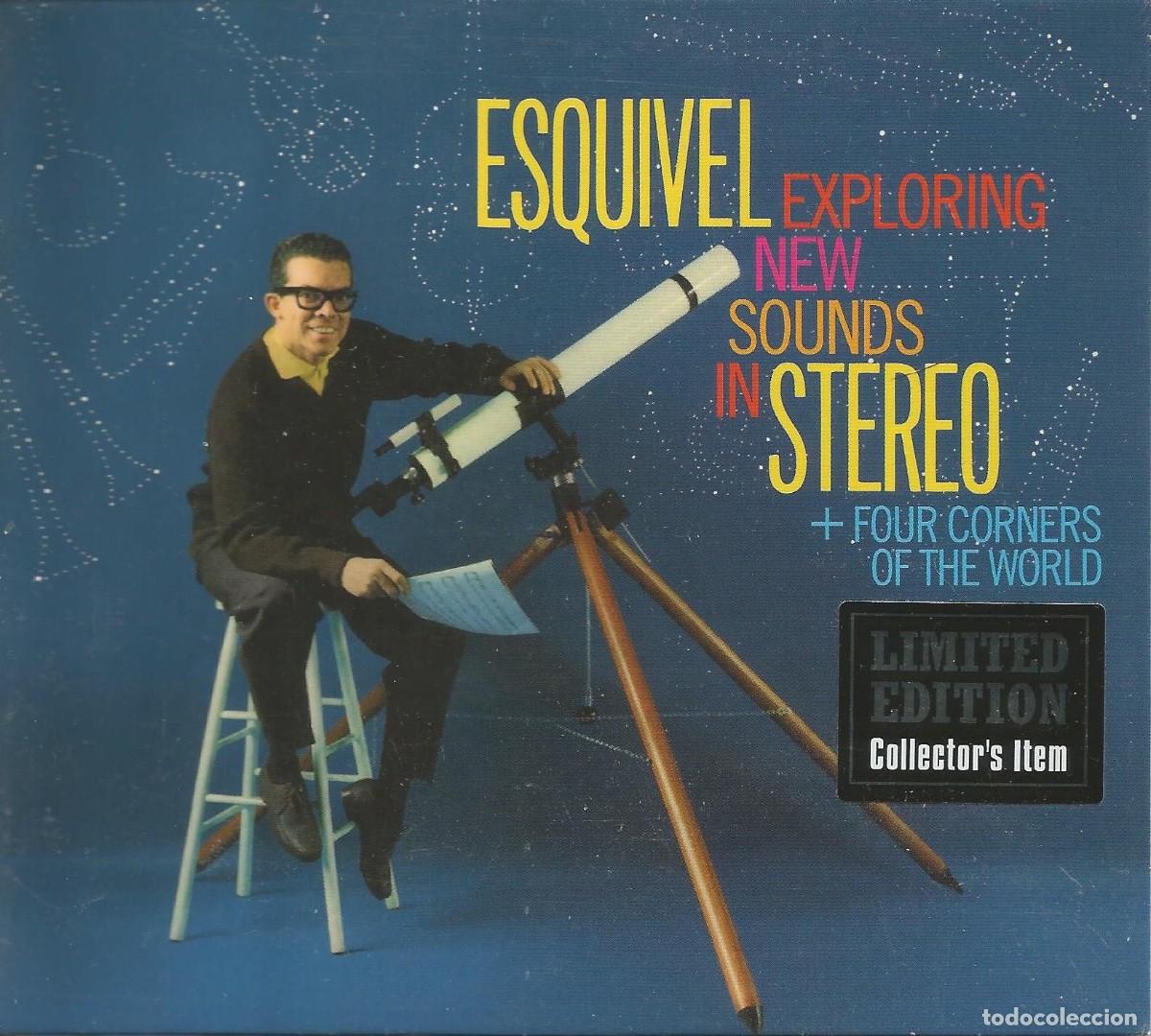 CDs de m&uacute;sica: Esquivel And His Orchestra &ndash; Exploring New Sounds In Stereo (1958)+ Four Corners Of The World (1959)