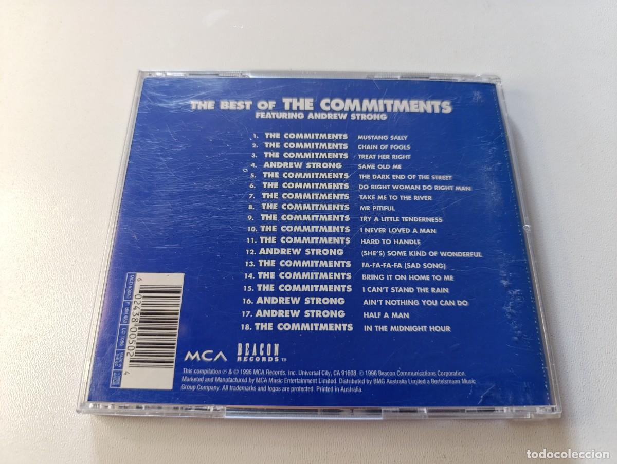 CDs de m&uacute;sica: THE COMMITMENTS Featuring ANDREW STRONG The Best Of The Commitments CD Recopilatorio 1996 - Foto 2