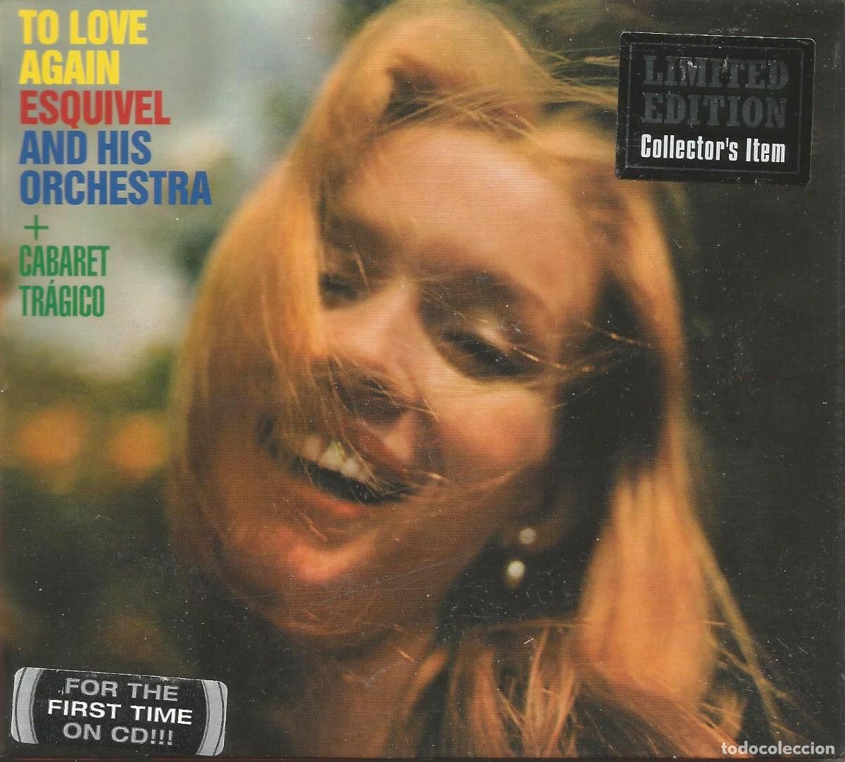 CDs de m&uacute;sica: Esquivel And His Orchestra &ndash; To Love Again (1957) + Cabaret Tr&aacute;gico (1958) - Big Band Latin - Nuevo