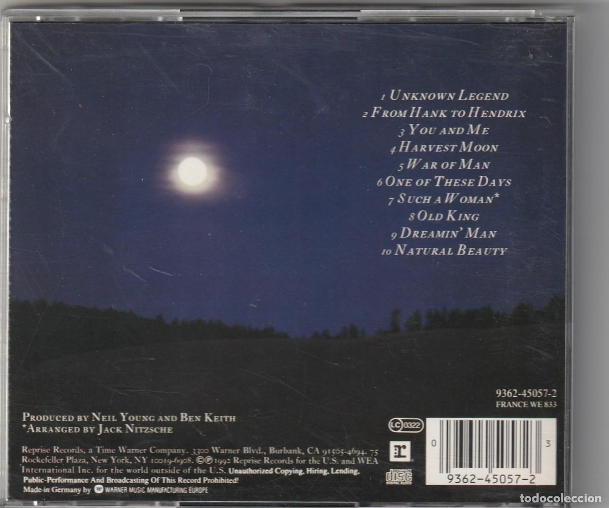 CDs de m&uacute;sica: NEIL YOUNG - HARVEST MOON (CD REPRISE) - Foto 2