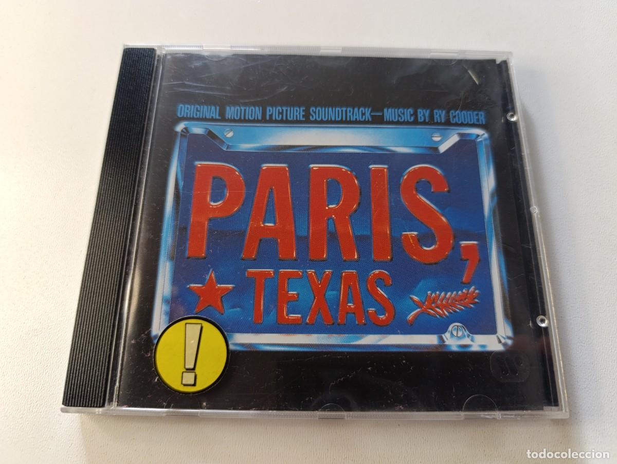 CDs de m&uacute;sica: PARIS, TEXAS CD Banda Sonora 1988 Wim Wenders Ry Cooder Original Motion Picture Soundtrack
