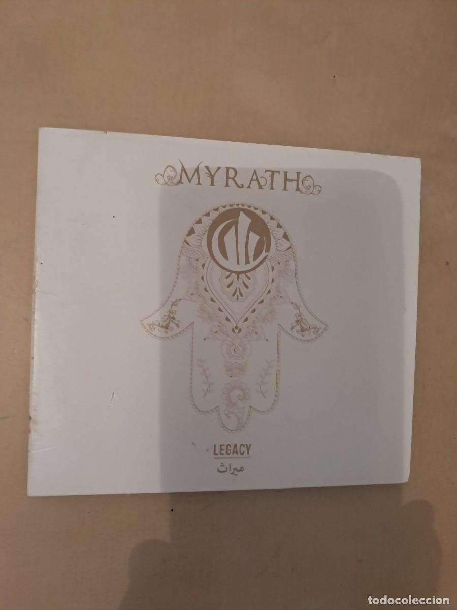 CDs de m&uacute;sica: Myrath , Legacy , CD 2016 France Digipack. Impecable. Progresive Metal