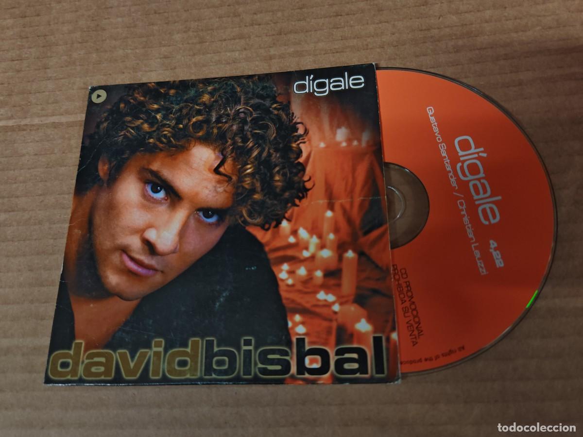 CDs de m&uacute;sica: DAVID BISBAL Digale CD SINGLE PROMOCIONAL DE CARTON A&Ntilde;O 2002 OPERACION TRIUNFO 1 TEMA