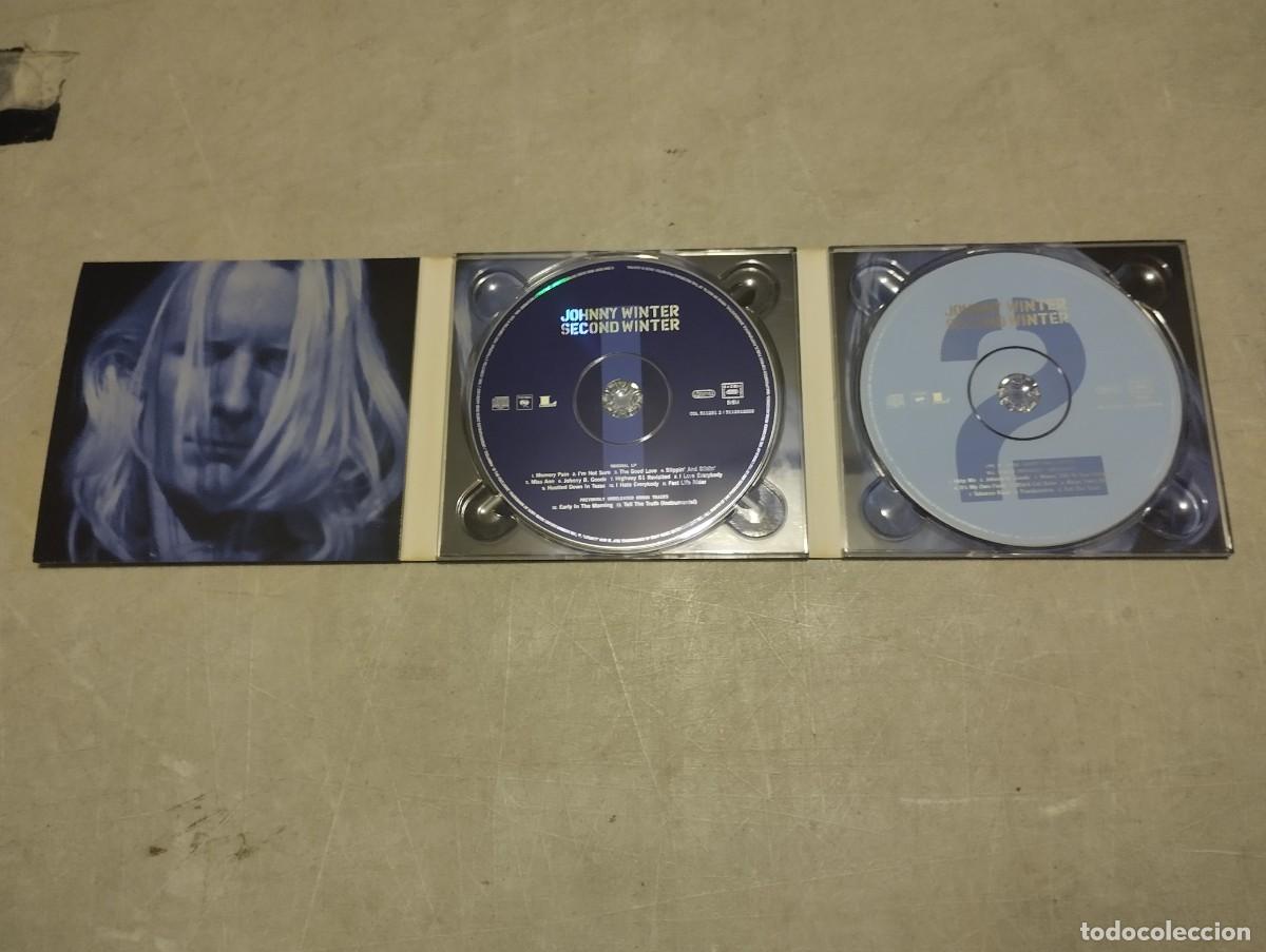 CDs de m&uacute;sica: JOHNNY WINTER DOBLE CD SECONDS WINTER + LIBRETO - Foto 2