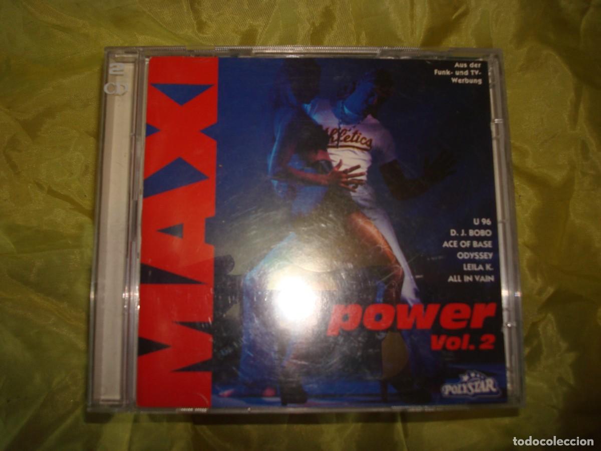 CDs de m&uacute;sica: MAXI POWER. VOL. 2 : U 96, ODYSSEY, ACE OF BASE.... 2 CD&acute;S (#)