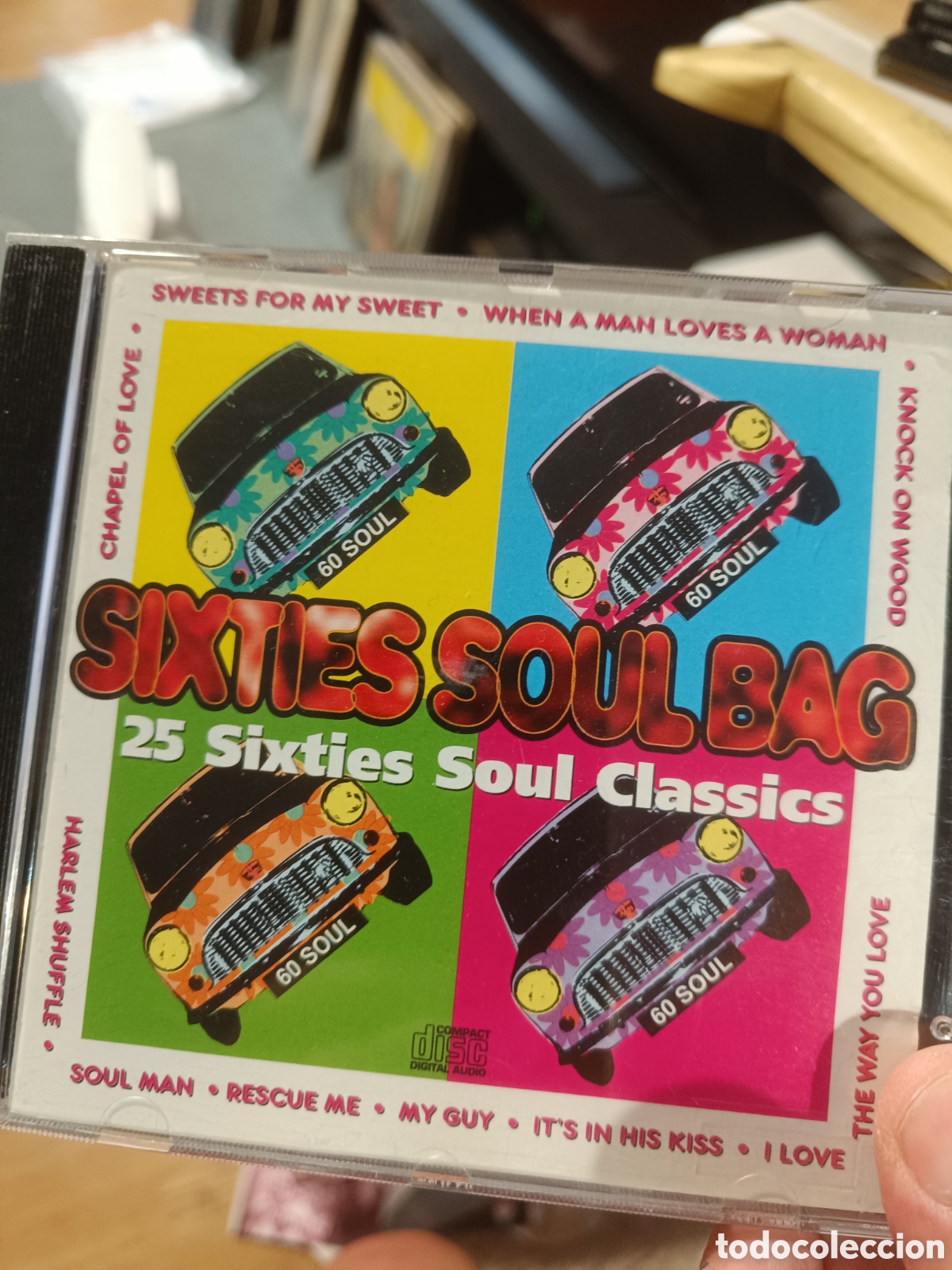 CDs de m&uacute;sica: Sixties Soul Bag (25 Sixties Soul Classics)