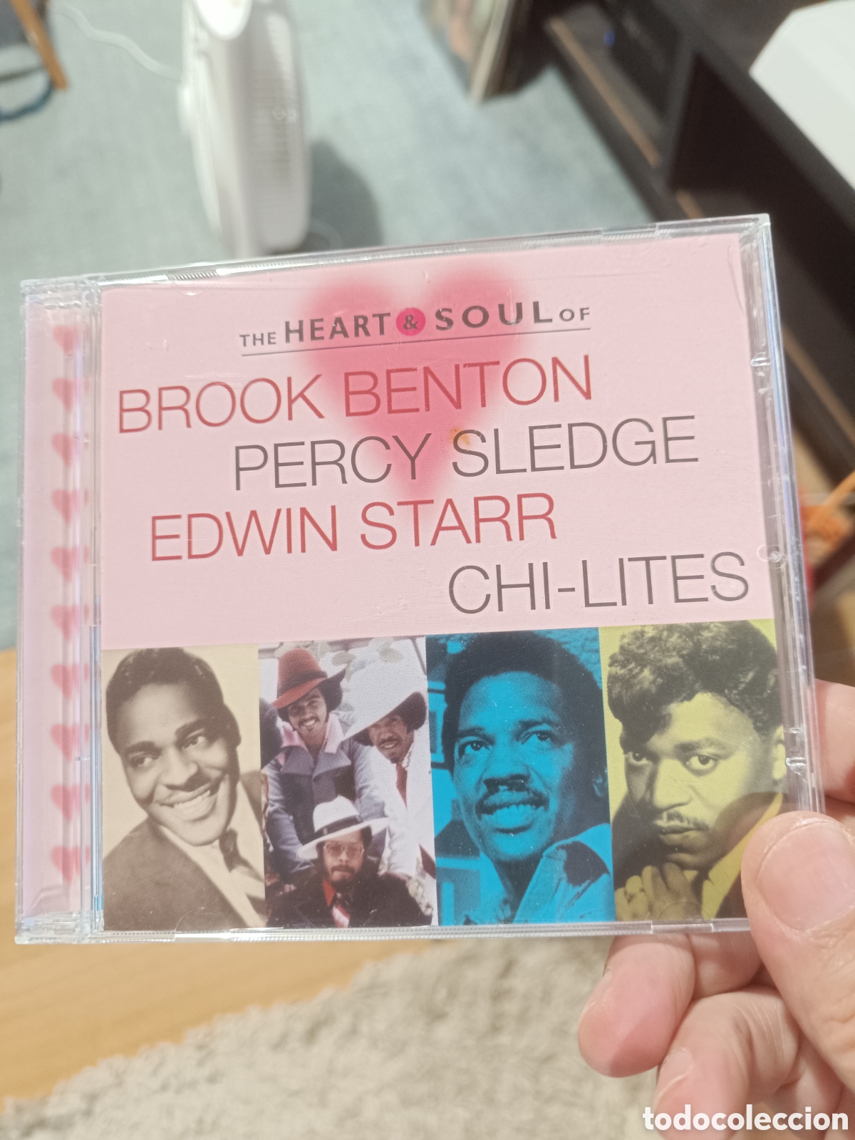 CDs de m&uacute;sica: Brook Benton / Percy Sledge / Edwin Starr / Chi-Lites &ndash; The Heart & Soul Of...
