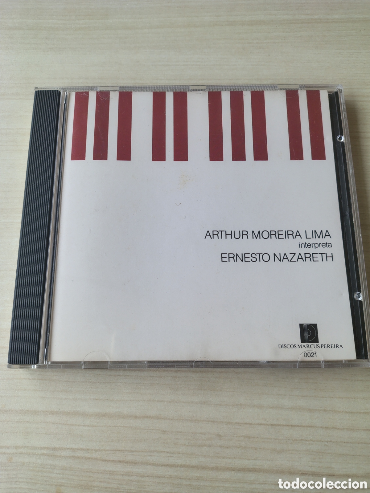CDs de m&uacute;sica: ARTHUR MOREIRA LIMA Interpreta ERNESTO NAZARETH ( 1984 DISCOS MARCUS PEREIRA BRASIL )