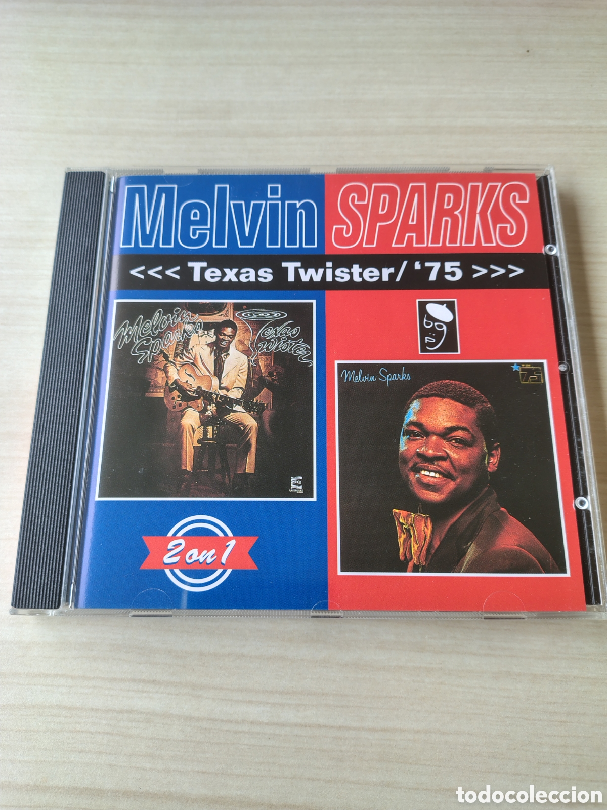 CDs de m&uacute;sica: MELVIN SPARKS Texas Twister+ '75 ( 1973 / 1975 WESTBOUND RECORDS UK 1995 )