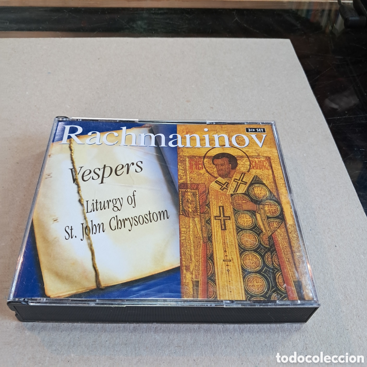 CDs de m&uacute;sica: Rachmaninov, Vespers, Liturgy of John Chrysostom, 2 cd
