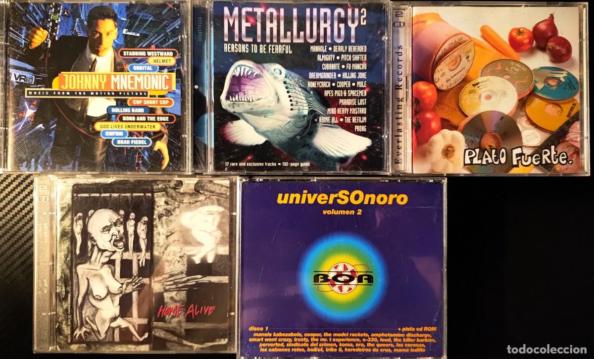 CDs de m&uacute;sica: 6 CDs Rock, Indie, Electr&oacute;nica... HELMET, ORBITAL, KILLING JOKE, MULE, PRODIGY, JELLO BIAFRA...