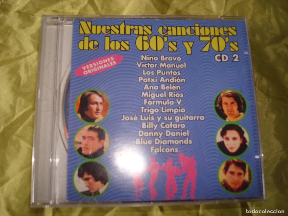 CDs de m&uacute;sica: NUESTRAS CANCIONES DE LOS 60&acute;S Y 70&acute;S. CD 2 (#)