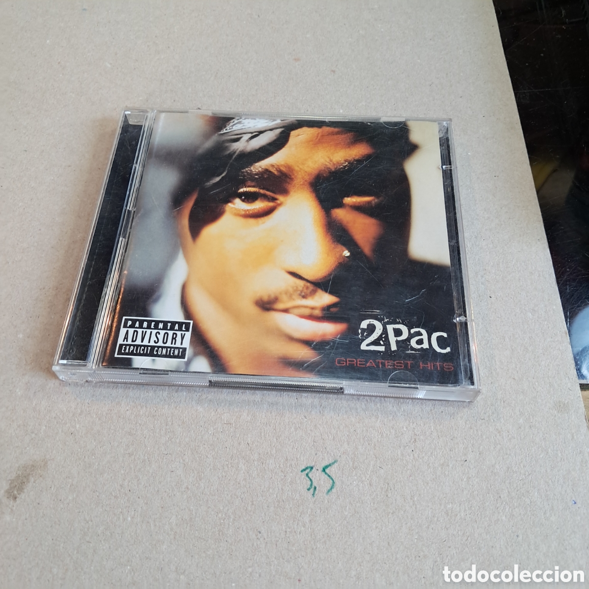 CDs de m&uacute;sica: 2PAC-GREATEST HITS, Compact disc, Cd