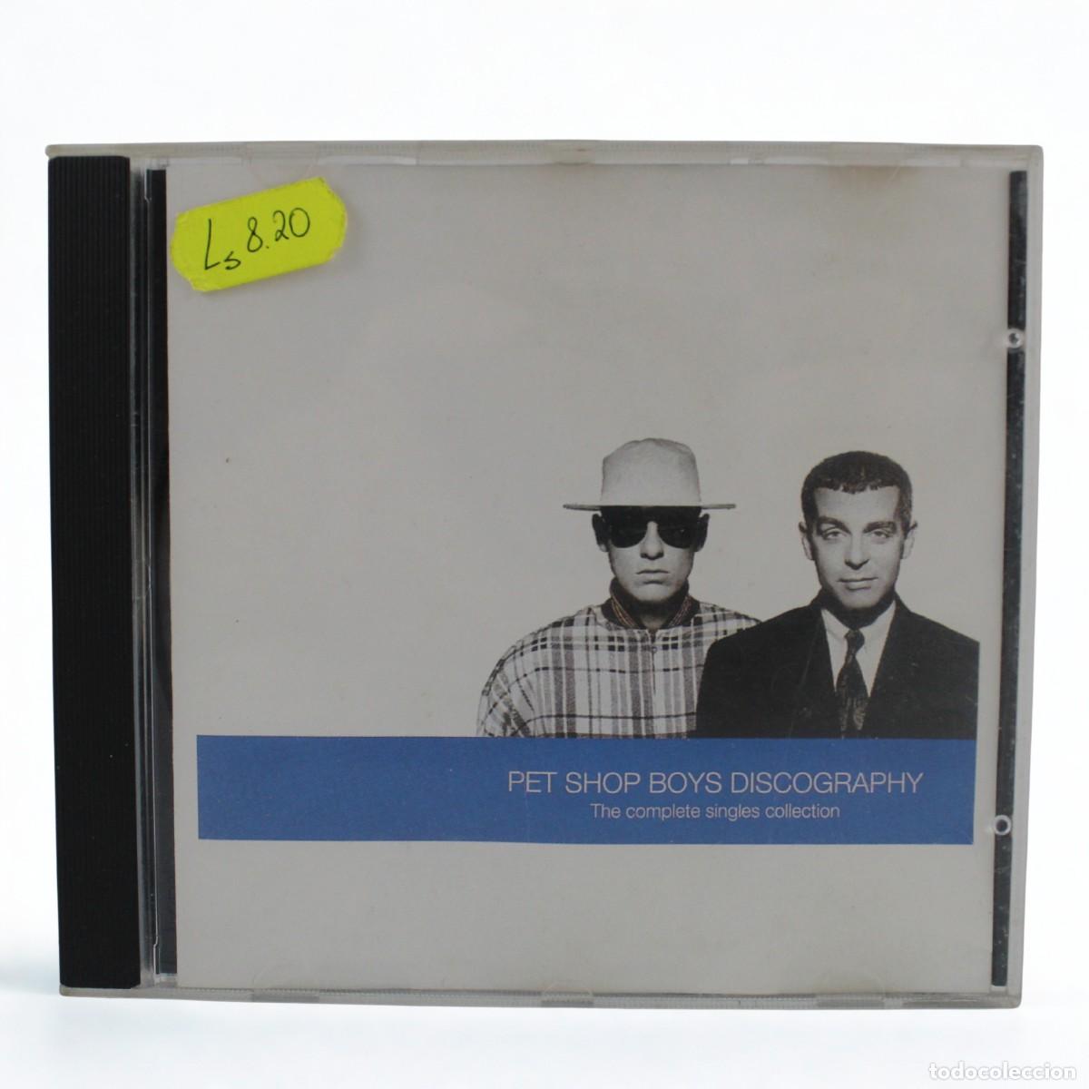 CDs de m&uacute;sica: Pet Shop Boys Discography CD 1994 The Complete Singles Collection Greatest Hits