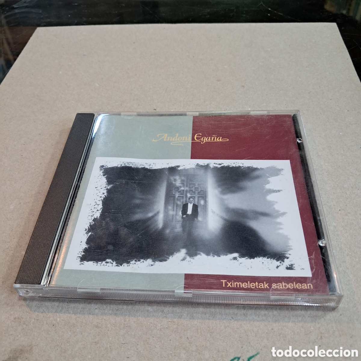 CDs de m&uacute;sica: Andoni Ega&ntilde;a, Tximeletak sabelean, Compact disc, Cd
