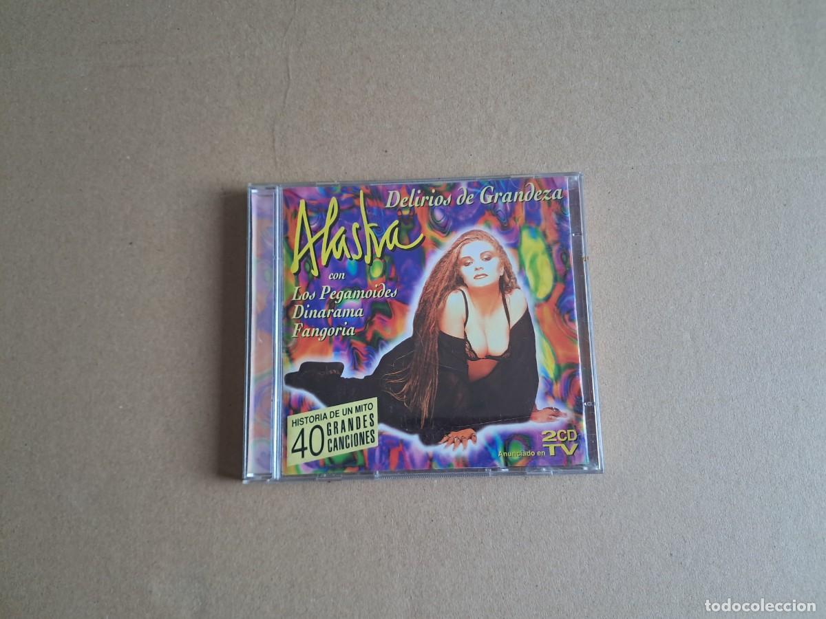CDs de m&uacute;sica: ALASKA & LOS PEGAMOIDES & DINARAMA & FANGORIA - DELIRIOS DE GRANDEZA DOBLE CD 1996
