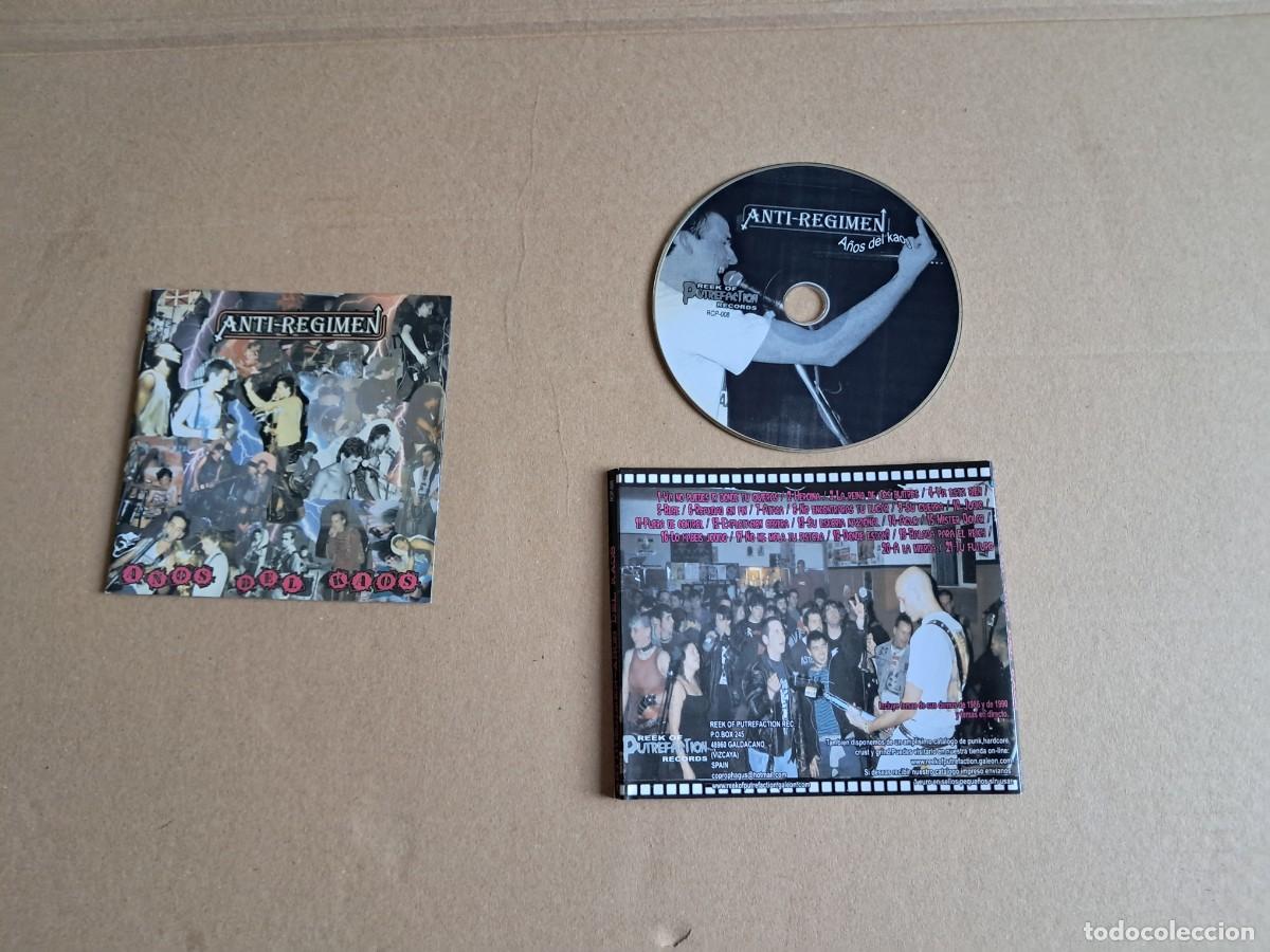 CDs de m&uacute;sica: ANTI REGIMEN - A&Ntilde;OS DEL KAOS CD
