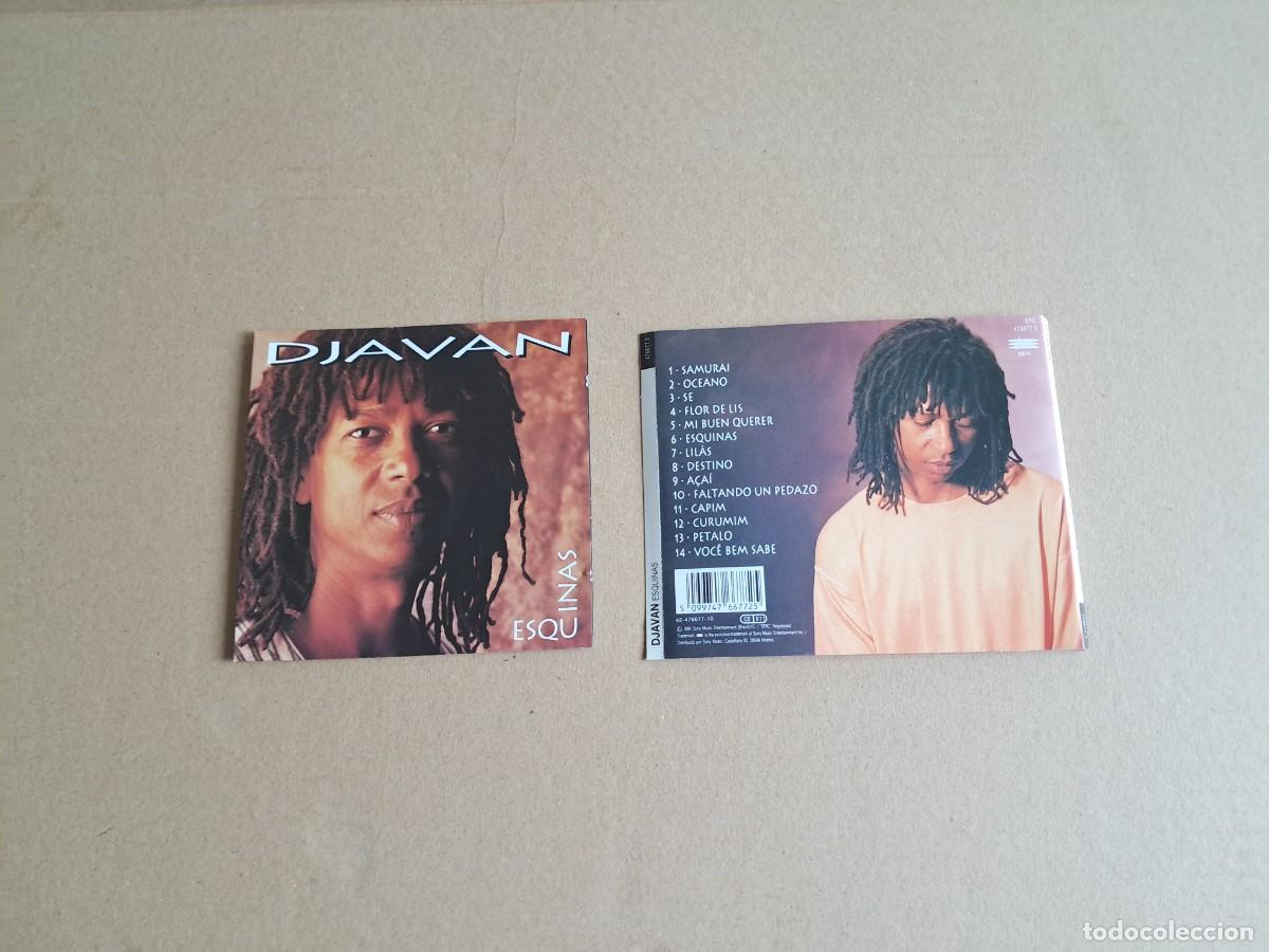 CDs de m&uacute;sica: DJAVAN - ESQUINAS SOLO CARATULAS
