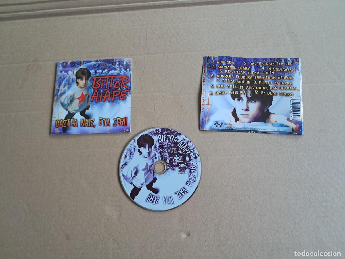 CDs de m&uacute;sica: BITTOR AIAPE - GAZTEA NAIZ ETA ZER CD