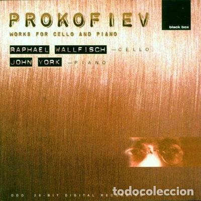 CDs de m&uacute;sica: Prokofiev: Works for Cello and Piano- 5031033993224