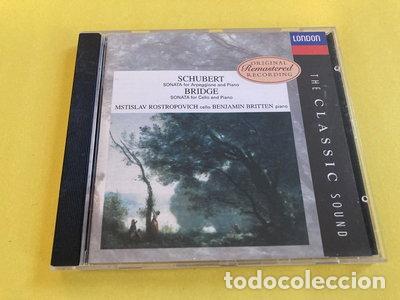 CDs de m&uacute;sica: Schubert: Sonata for Arpeggione and Piano / Bridge: Sonata for Cello and Piano- 0028944357523