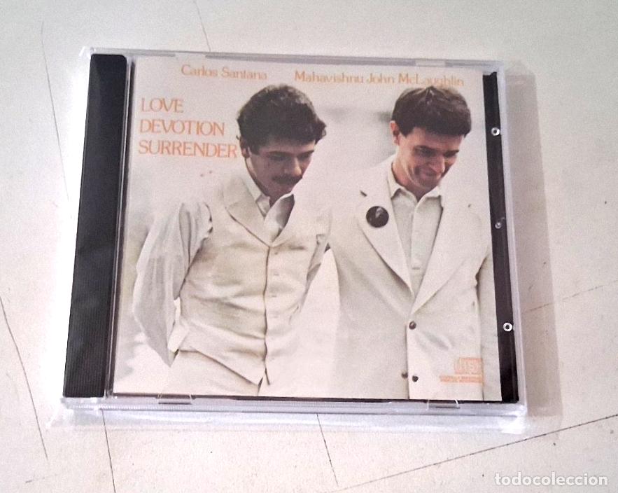 CDs de m&uacute;sica: CARLOS SANTANA MAHAVISHNU JOHN McLAUGHLIN &rdquo;LOVE DEVOTION SURRENDER&rdquo; CD 5 TRACKS