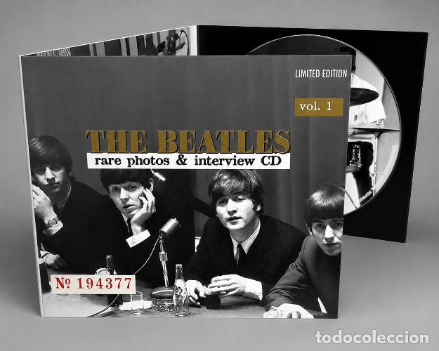 CD de M&uacute;sica: THE BEATLES. RARE PHOTOS & INTERVIEW [1]. CD. DIGIPACK.