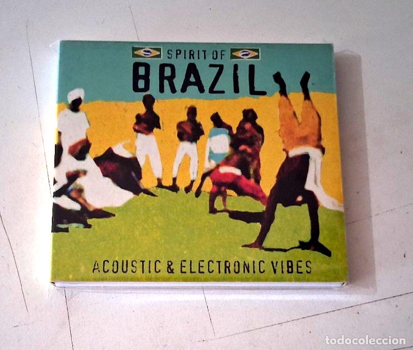 CDs de m&uacute;sica: CD &rdquo;SPIRIT OF BRAZIL ACOUSTIC & ELECTRONIC VIBES&rdquo; 2CD 30 TRACKS DIGIPACK