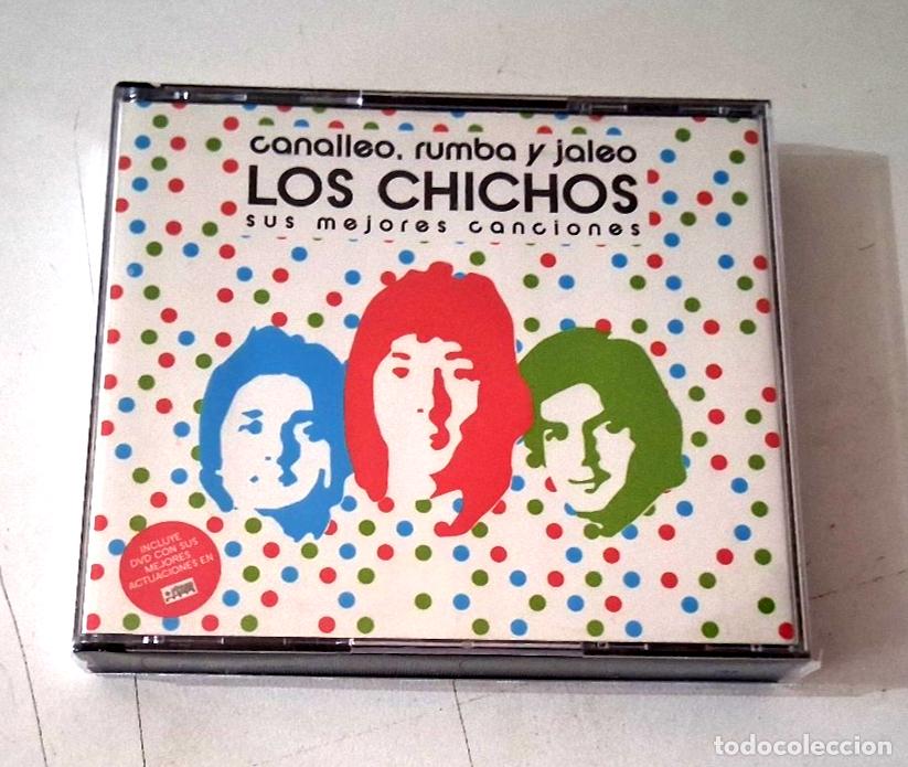 CDs de m&uacute;sica: LOS CHICHOS &rdquo;SUS MEJORES CANCIONES CANALLEO RUMBA Y JALEO&rdquo; 2CD 30 TRACKS +DVD CD