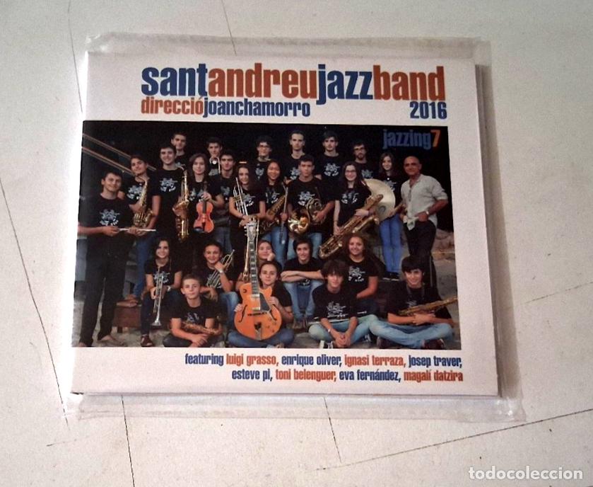 CDs de m&uacute;sica: SANT ANDREU JAZZ BAND &rdquo;JAZZING 7 2016&rdquo; CD 16 TRACKS COMO NUEVO DIGIPACK JOAN CHA