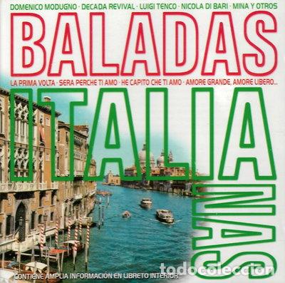 CDs de m&uacute;sica: Baladas Italianas 1- 8429965009101