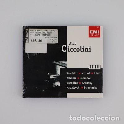 CDs de m&uacute;sica: Aldo Ciccolini: Plays Scarlatti, Mozart, Liszt- 0724357225120