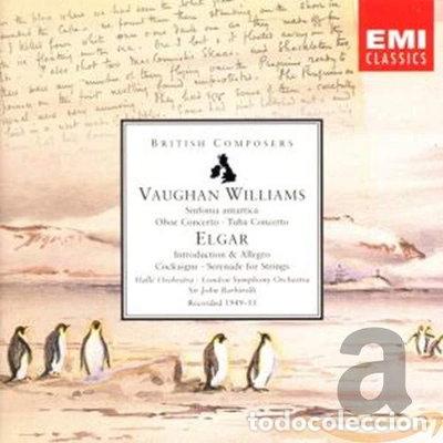 CDs de m&uacute;sica: Vaughan Williams: Sinfonia antartica - Elgar: Cockaigne- 0724356654327