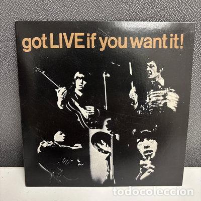 CDs de m&uacute;sica: Got Live If You Want It- 0018771749325