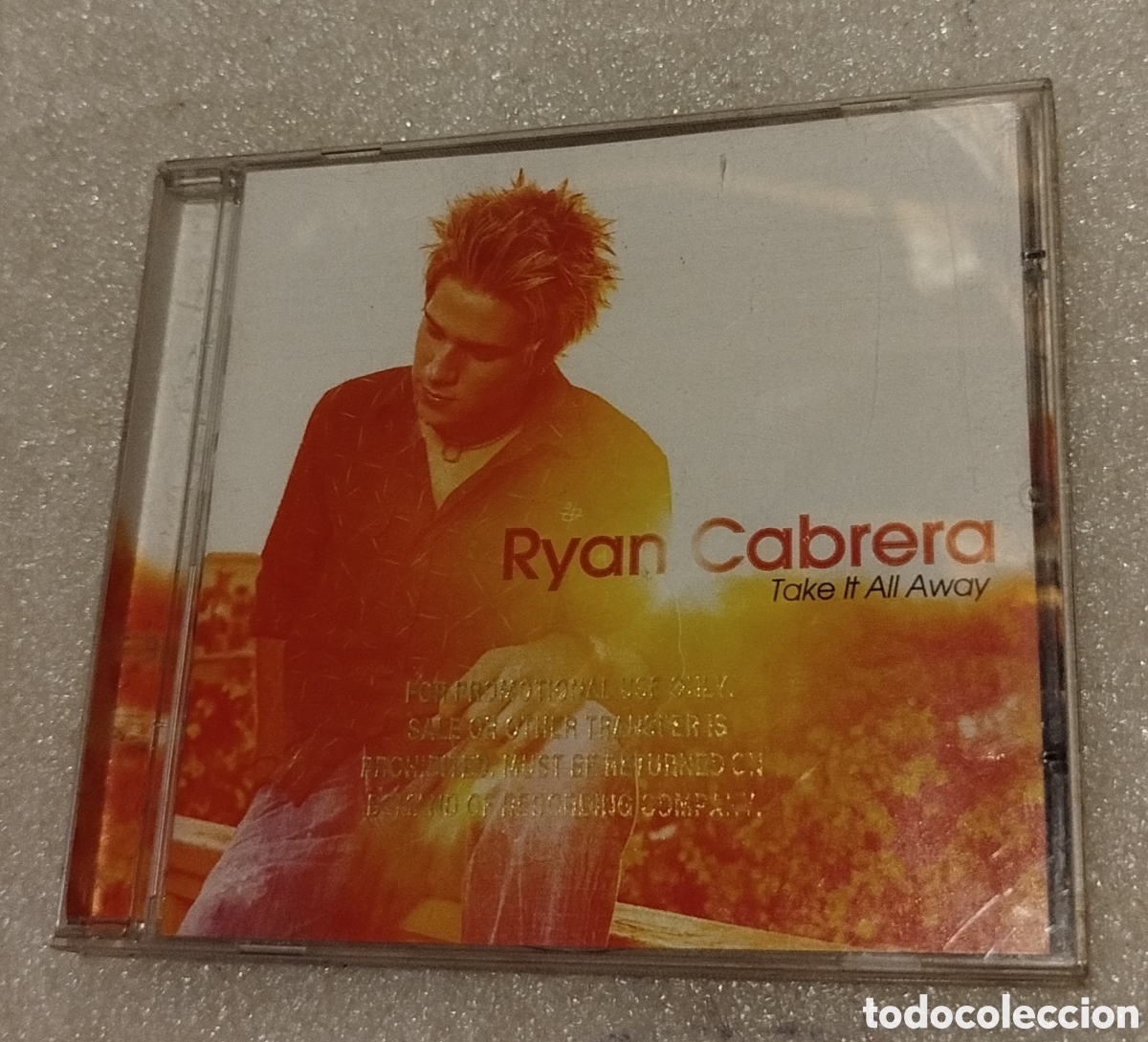 CDs de m&uacute;sica: Ryan Cabrera - Take It all away. Promo