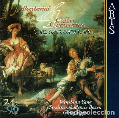 CDs de m&uacute;sica: Boccherini: 4 Cello Concertos- 0600554756820